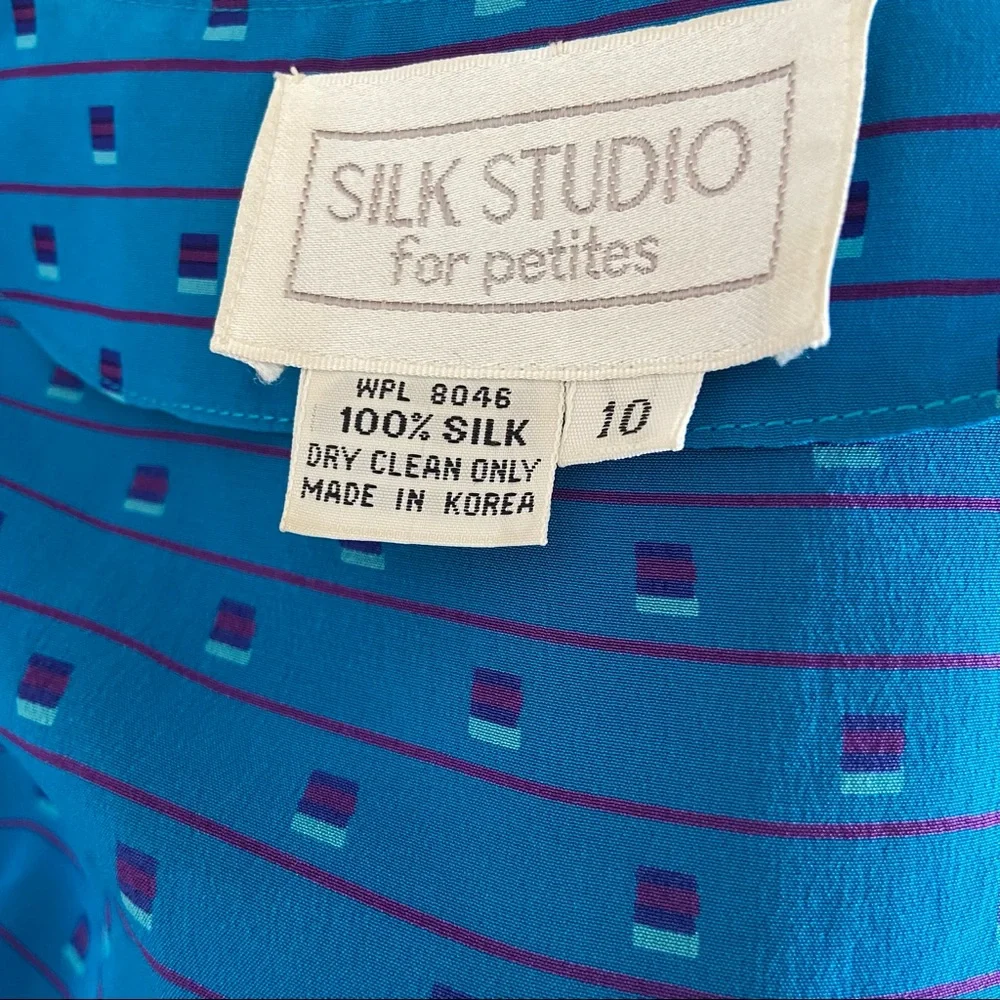 Vintage Reworked Silk Matching Set - Picture 5 of 5